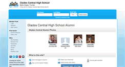 Desktop Screenshot of gladescentralhighschool.org