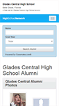 Mobile Screenshot of gladescentralhighschool.org